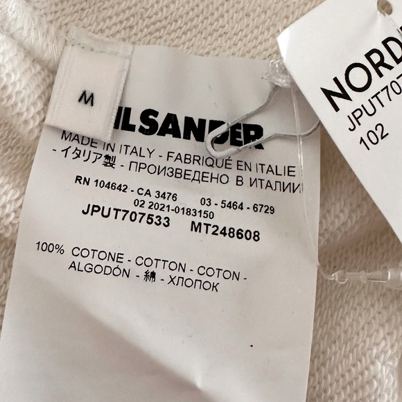 NWT Jil Sander
logo-print detail hoodie - Picture 6 of 7